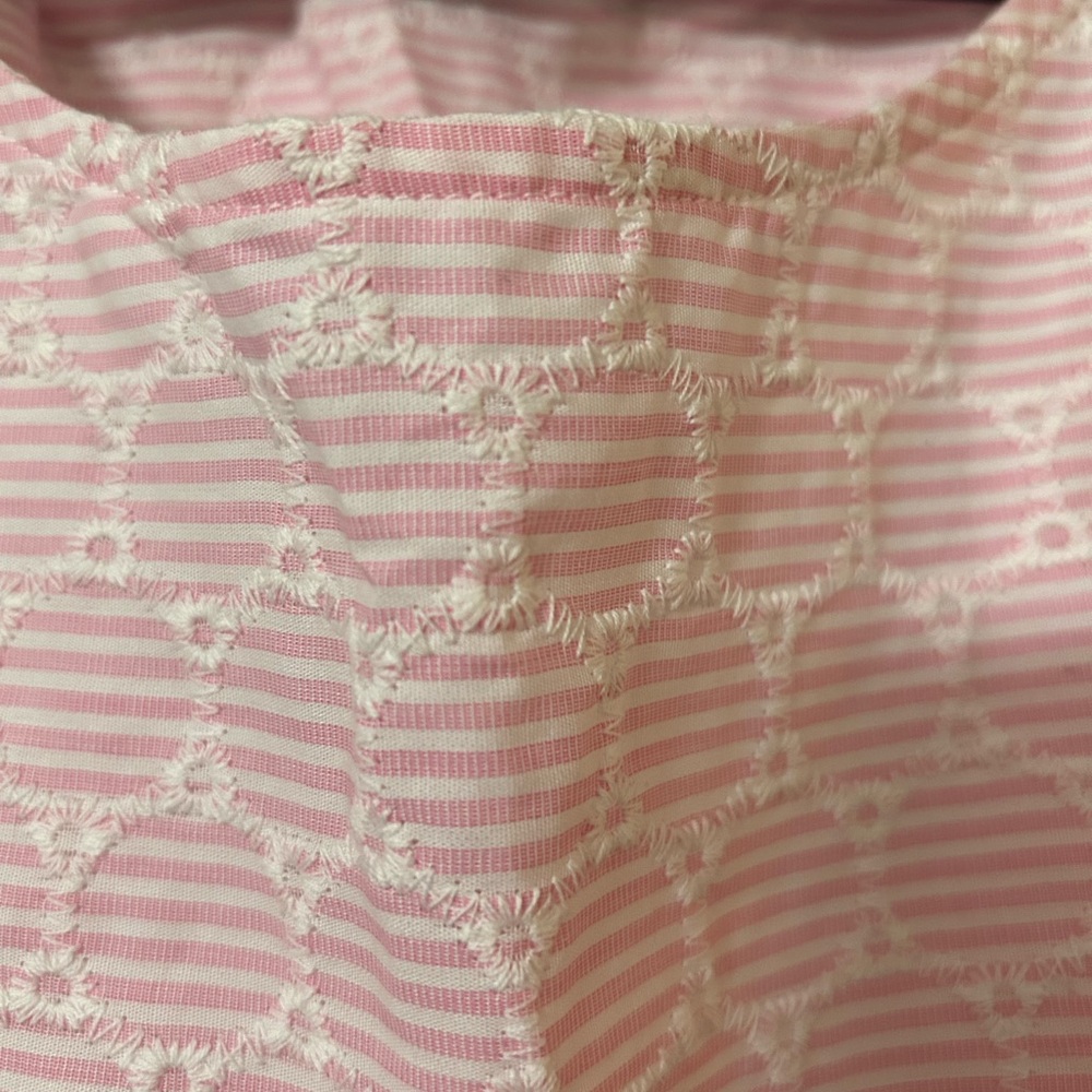 Talbots Pink Patterned Tank Top - Picture 8 of 8